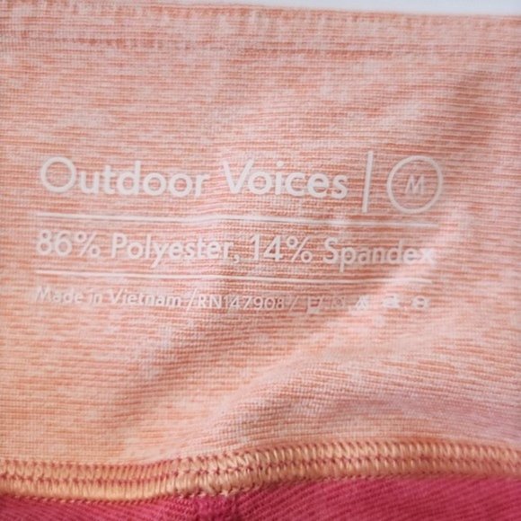 Outdoor Voices 7/8 Springs Leggings Flamingo/Rose - Picture 8 of 9